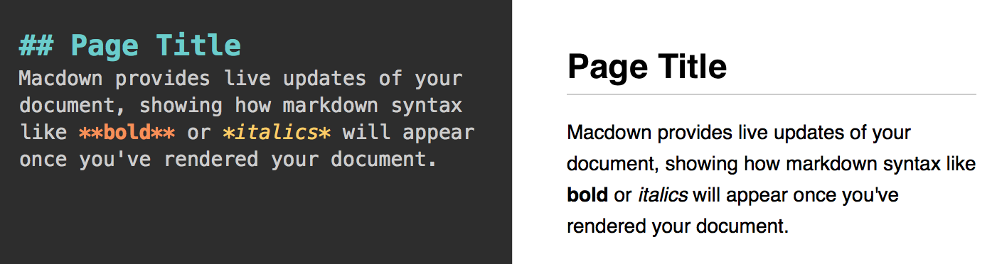 macdown open folder